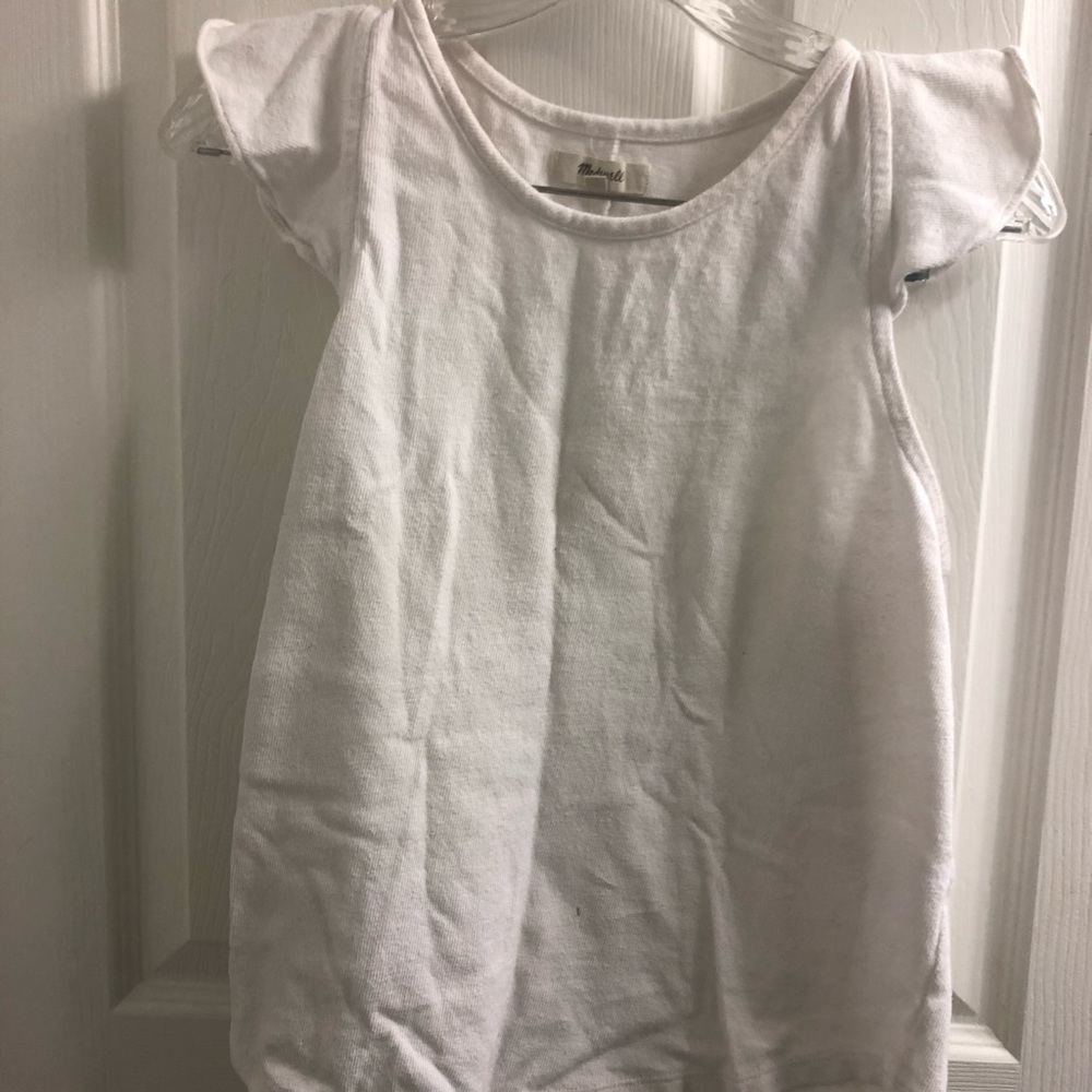 Madewell White Tank